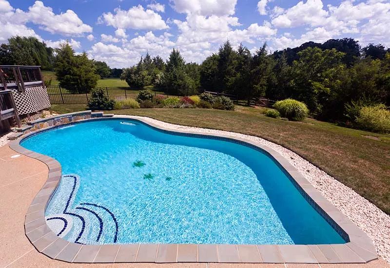 proyecto de mantenimiento de piscinas en Leesburg
