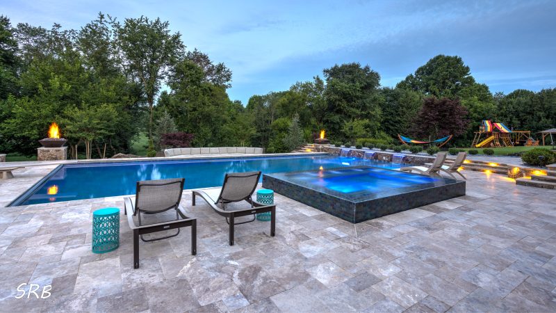 proyecto de mantenimiento de piscinas en Leesburg